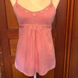 American Eagle violet tank top size large